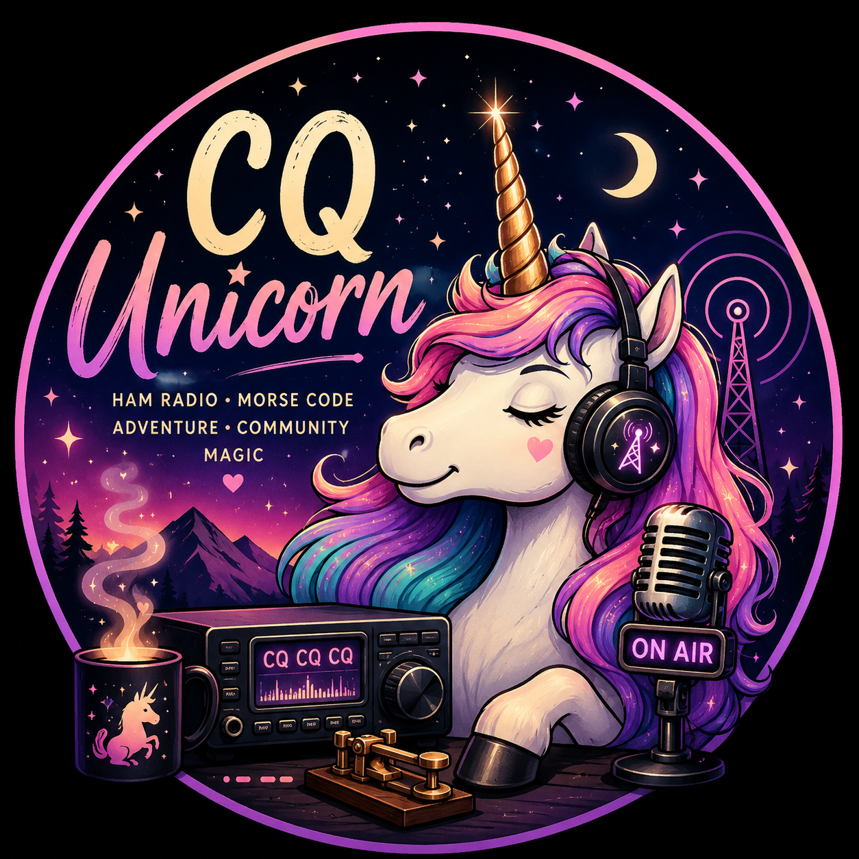 CQ Unicorn logo